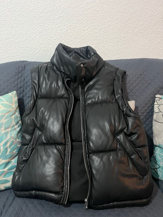 Chaleco acolchado negro