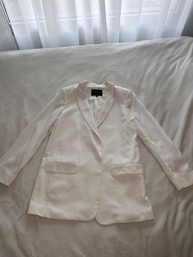Traje Massimo Dutti Blanco