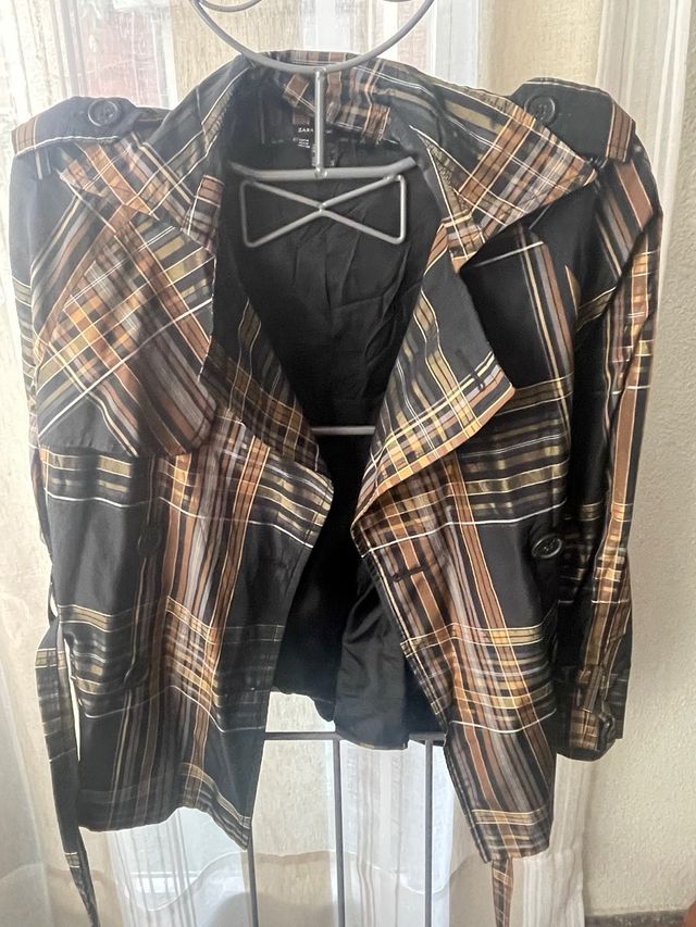 Chaqueta ZARA cuadros