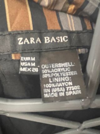 Chaqueta ZARA cuadros