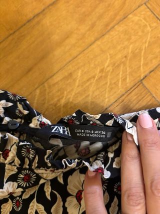 Vestido Zara estampado floral