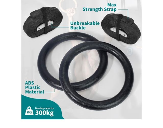 Anillas Gimnasia ABS 300kg