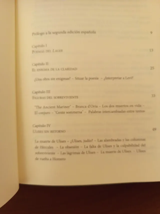 Ulises en Auschwitz Primo Levi El sobreviviente