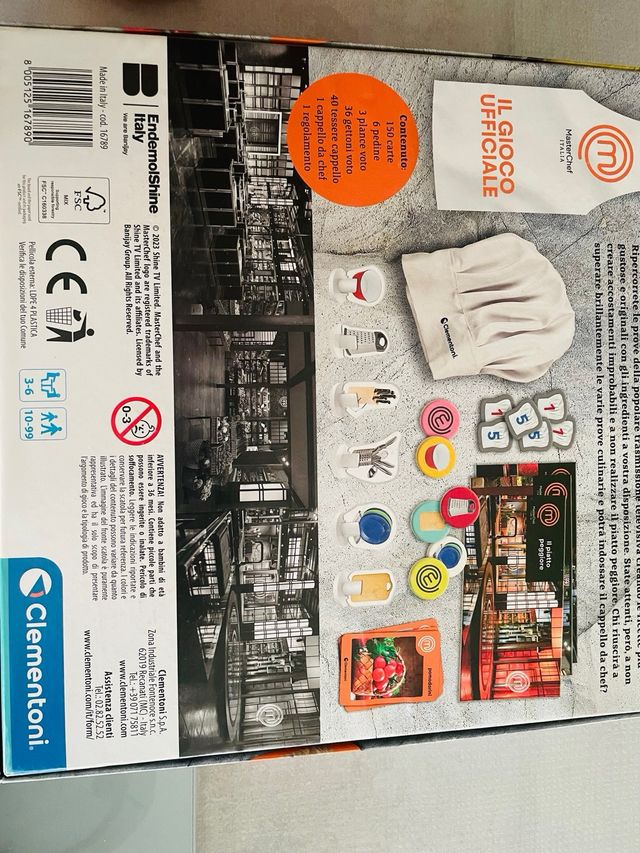 Gioco MasterChef Italia Ufficiale Clementoni