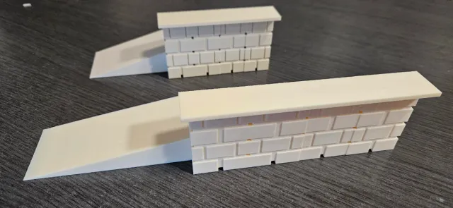 Rampa y bordillo fingerboard