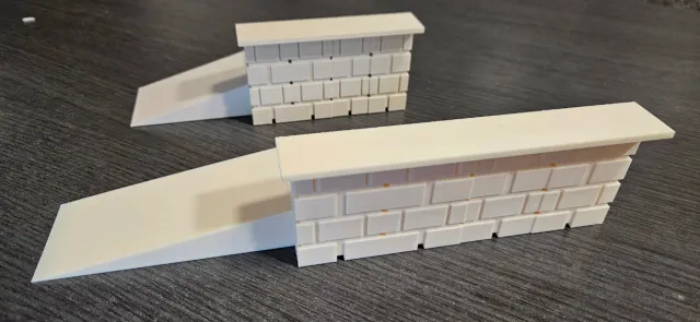 Rampa y bordillo fingerboard