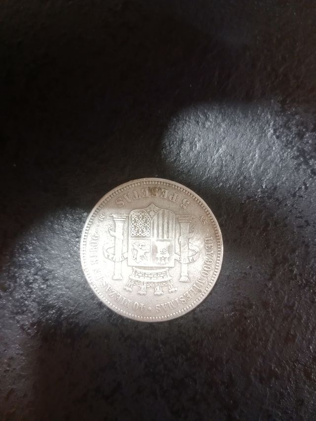 Moneda 5 Pesetas 1870