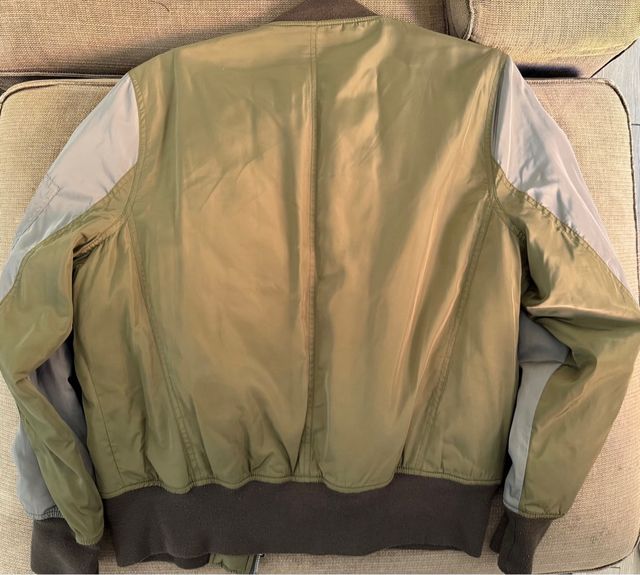 Chaqueta Bomber ASOS Verde Militar