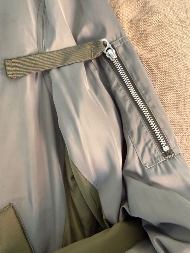 Chaqueta Bomber ASOS Verde Militar