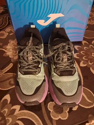 Zapatillas Joma Trail Running Mujer Morado/Verde