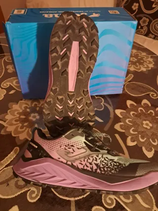 Zapatillas Joma Trail Running Mujer Morado/Verde