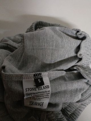 Stone Island Pantalones Cortos Grises