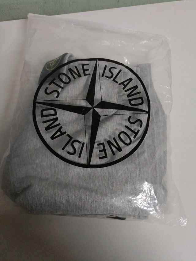 Stone Island Pantalones Cortos Grises
