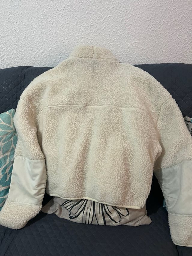 Abrigo Dickies Beige Sherpa