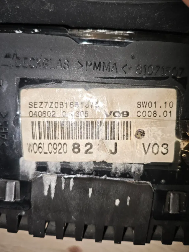 Cuadro instrumentos Seat Ibiza 6L Córdoba 6L