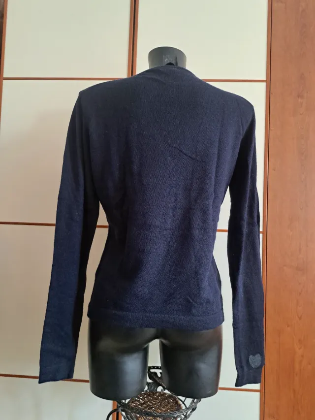 Maglia Biancò con cuori taglia M/L