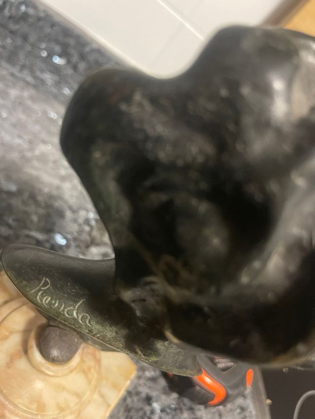 Busto de Bronce 23 cm ( RENDA)