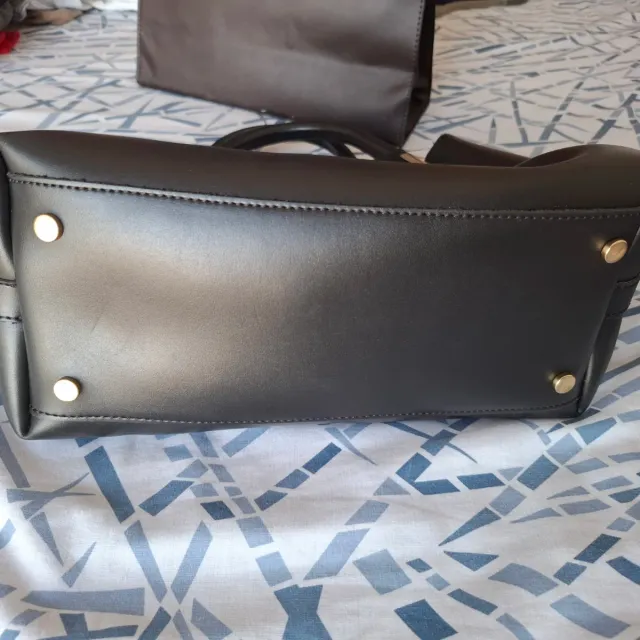 Bolso Piel Negro Beverly Hills Polo Club