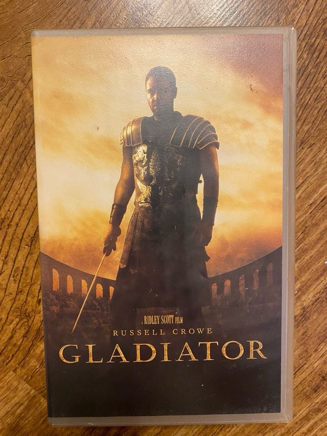 Gladiator VHS Película Ridley Scott