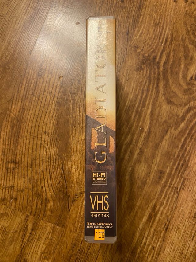Gladiator VHS Película Ridley Scott