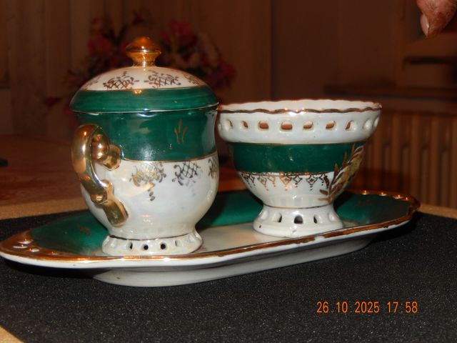 Servizio da caffè in porcellana