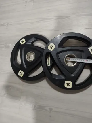 Par Discos Pesas 10kg Sportnow