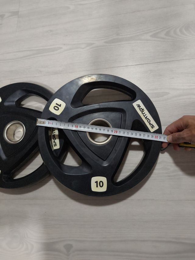 Par Discos Pesas 10kg Sportnow