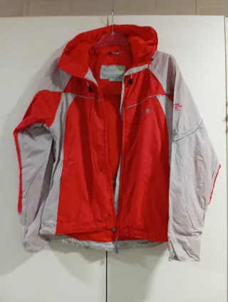 Cortavientos Regatta Mujer Rojo/Gris