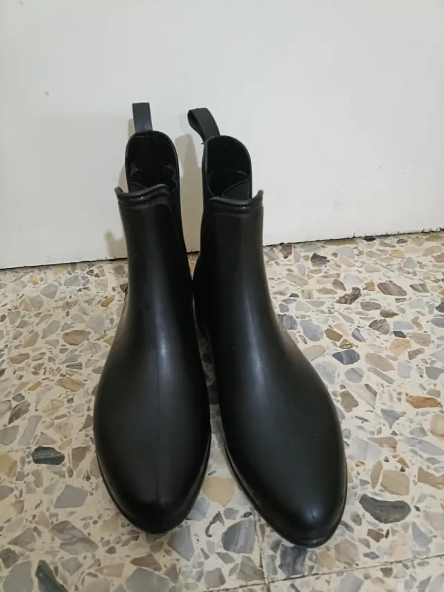 Botas de agua negras talla 37