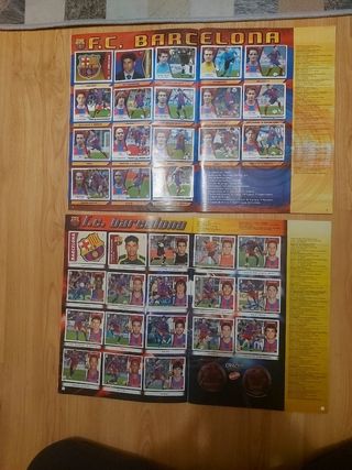 Album de cromos la liga 05-06 y 06-07