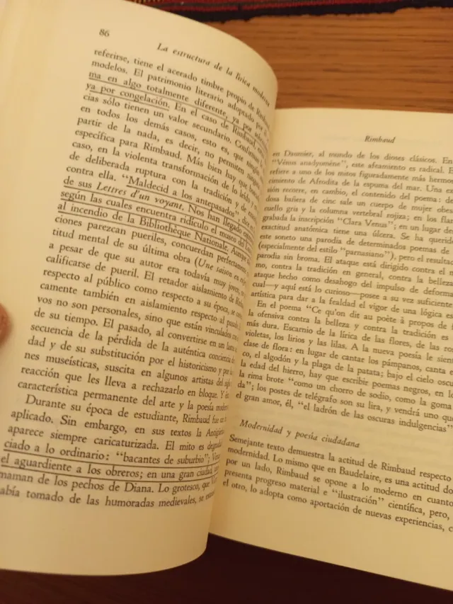 Estructura de la lírica moderna Hugo Friedrich