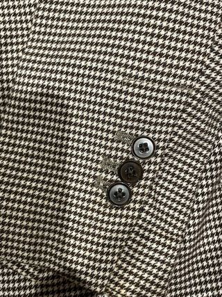 Americana cuadros Mango