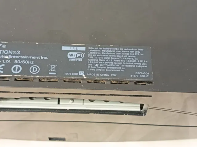 Consola PS3 para piezas