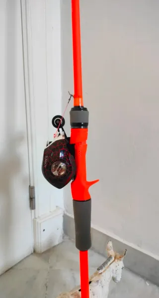 Combo Pesca Blackbass Naranja