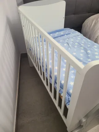 Cuna Trama Osito con Colchón y Colecho