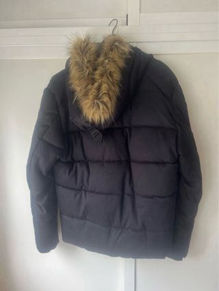 Plumas Zara azul marino