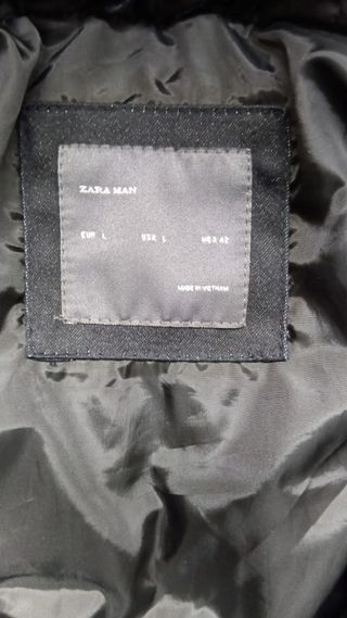 Plumas Zara azul marino