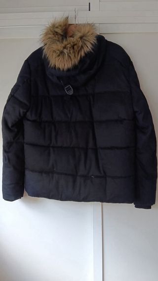 Plumas Zara azul marino