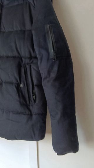 Plumas Zara azul marino