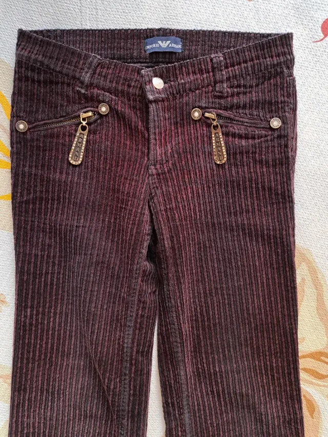 Pantaloni Emporio Armani a coste misura 40