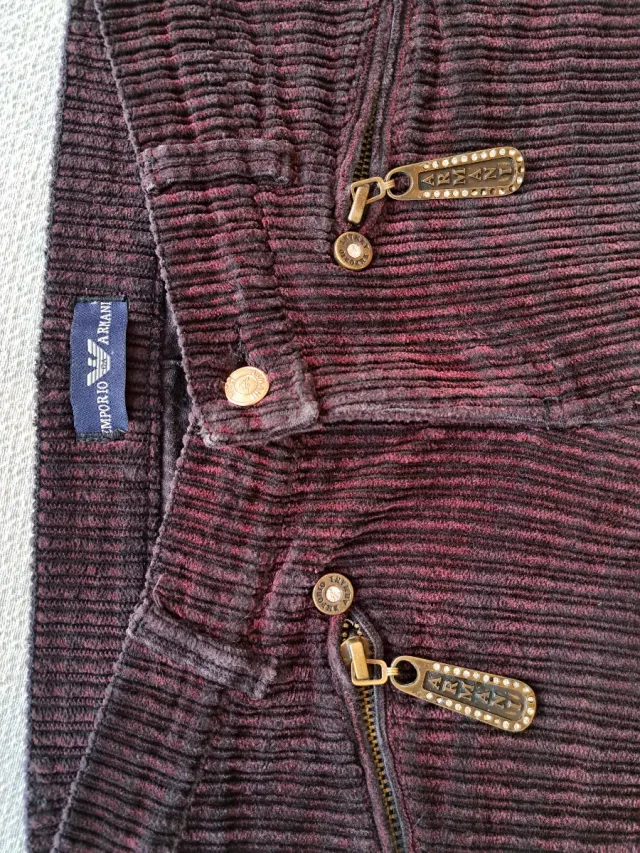 Pantaloni Emporio Armani a coste misura 40