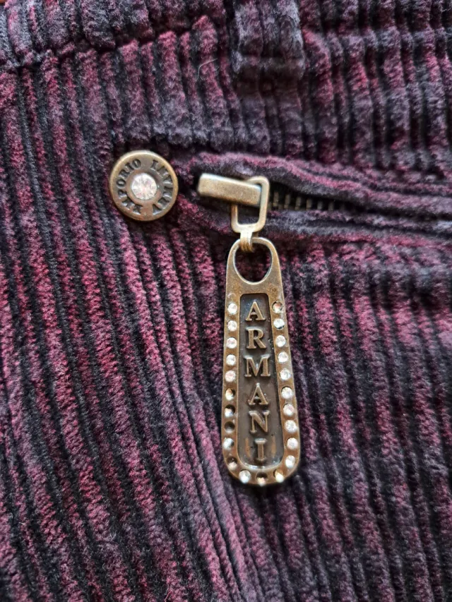 Pantaloni Emporio Armani a coste misura 40