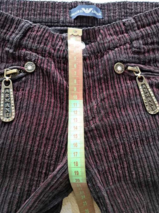 Pantaloni Emporio Armani a coste misura 40