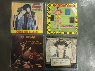 Lote 12 vinilos 80s: Eddy Grant, Culture Club...
