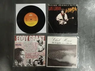 Lote 12 vinilos 80s: Eddy Grant, Culture Club...