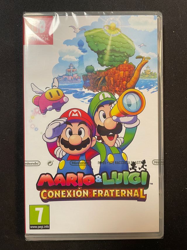 SWITCH MARIO & LUIGI CONEXIÓN FRATERNAL PRECINTADO