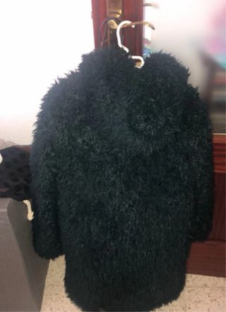 Abrigo pelo Zara Verde