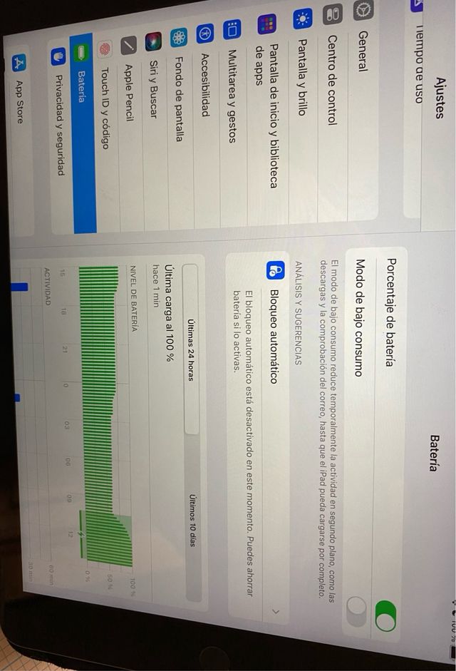 iPad 6ta Gen con Teclado Rosa