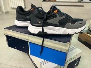 Scarpe uomo Nautica nere e grigie