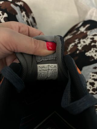 Scarpe uomo Nautica nere e grigie